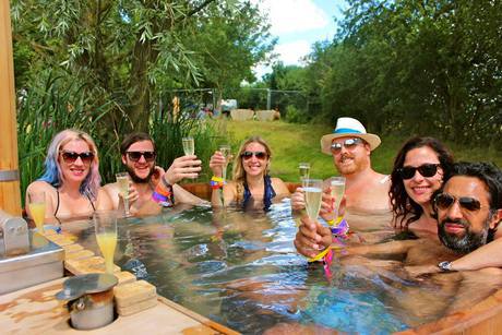 The Secret Garden Party 2014, July | Bathing under the Sky