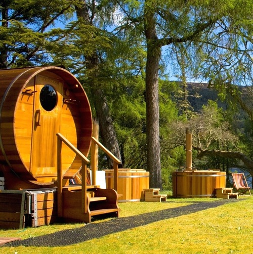 Hot tubs and barrel saunas | Bathing under the Sky